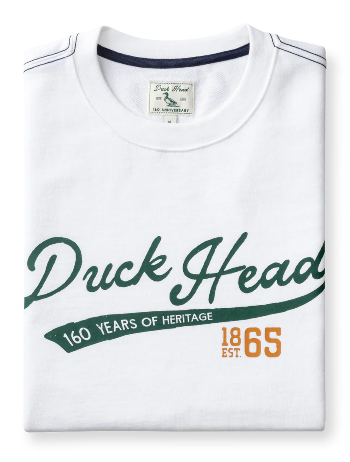 French Terry Crewneck Pullover-160th Anniversary Edition