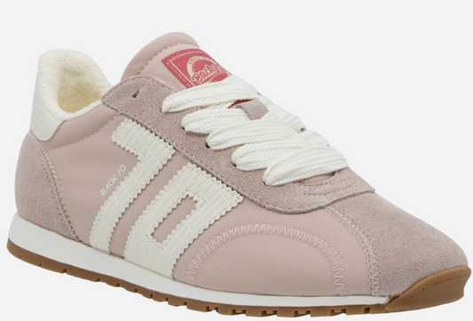 Asian in Nude Sneakers