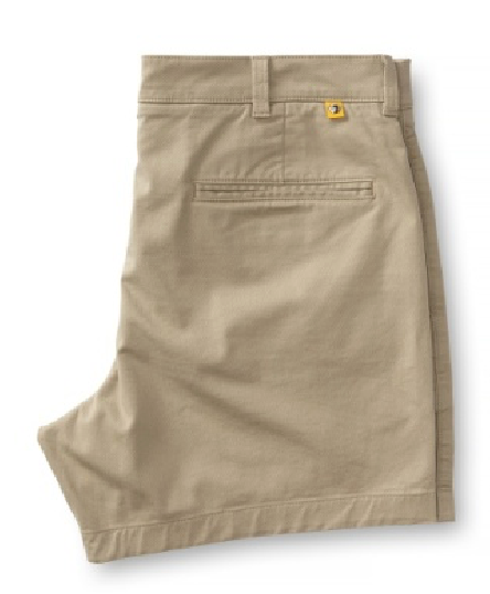 5" Gold School Chino Short in Stone