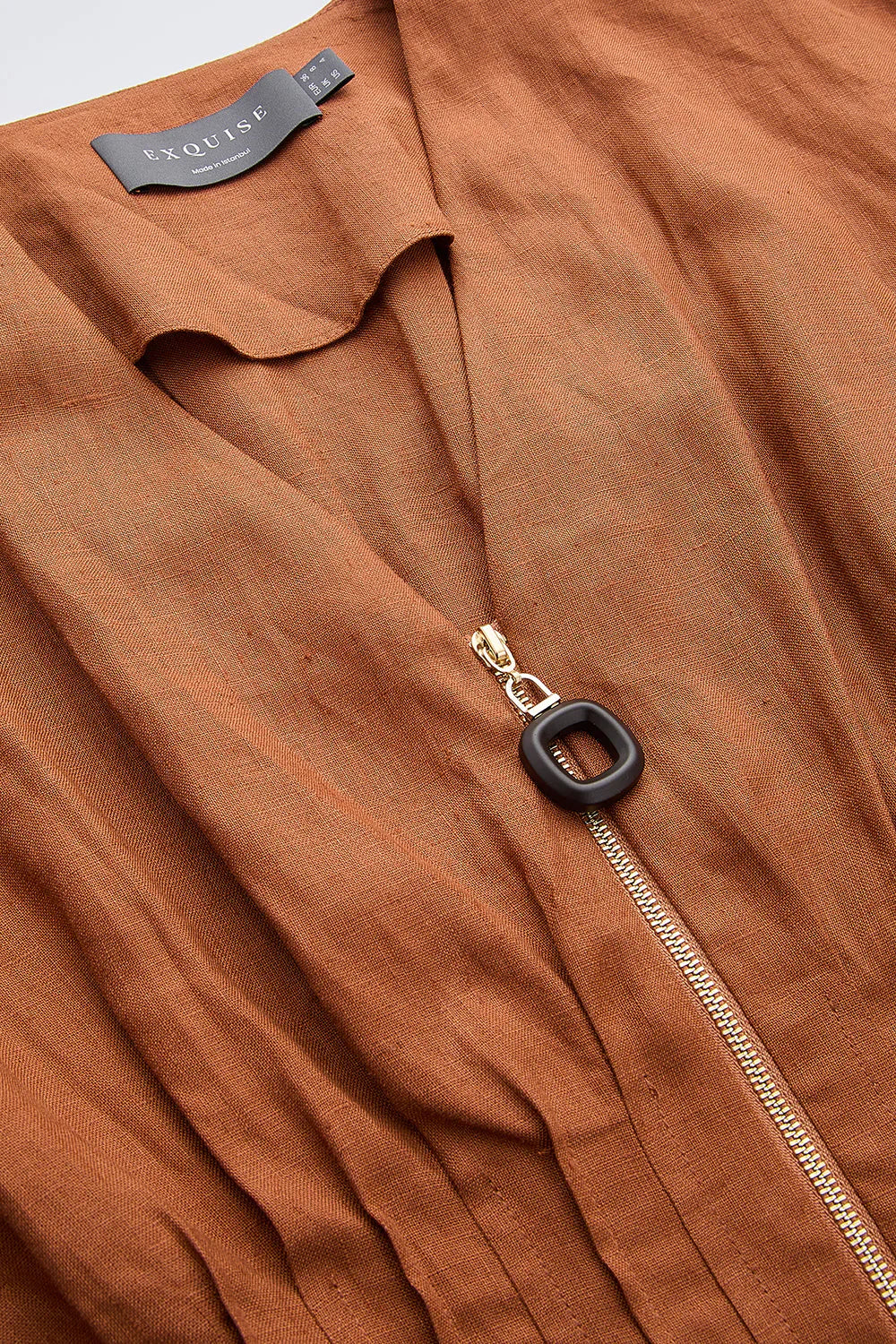 Chanelle Dress in Brown