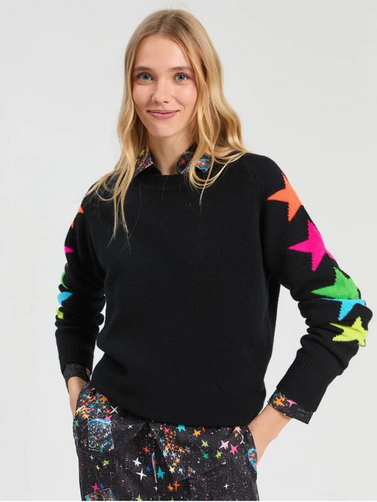 Vilagallo Jersey Star Sweater