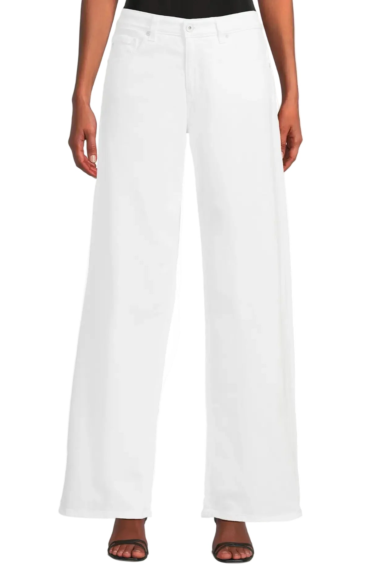 Adria Low-Rise Wide Leg in Gallery White