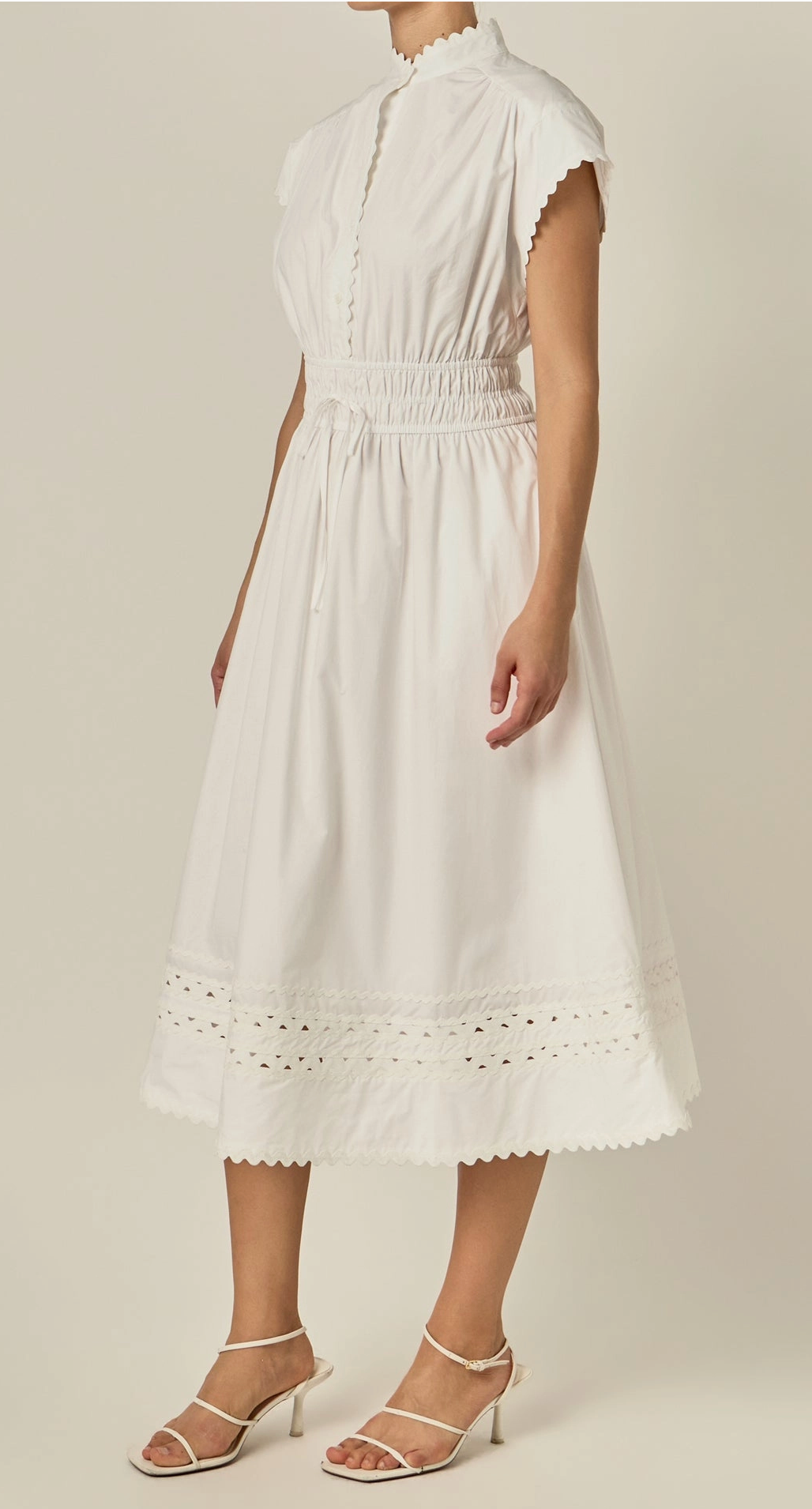 The Hampton Short Sleeve Midi Dress