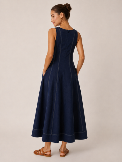 Jameson Linen Midi Dress