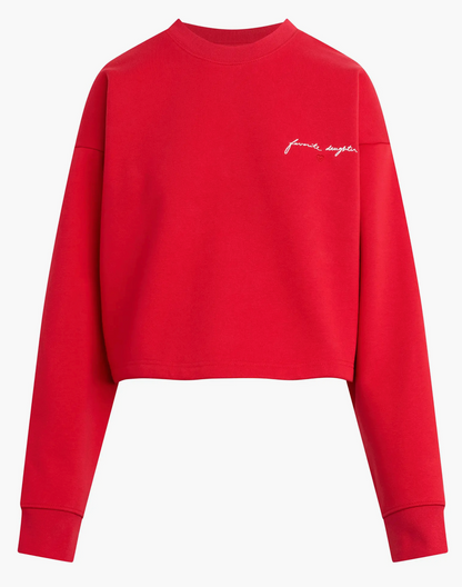 The Cropped Signature Sweatshirt