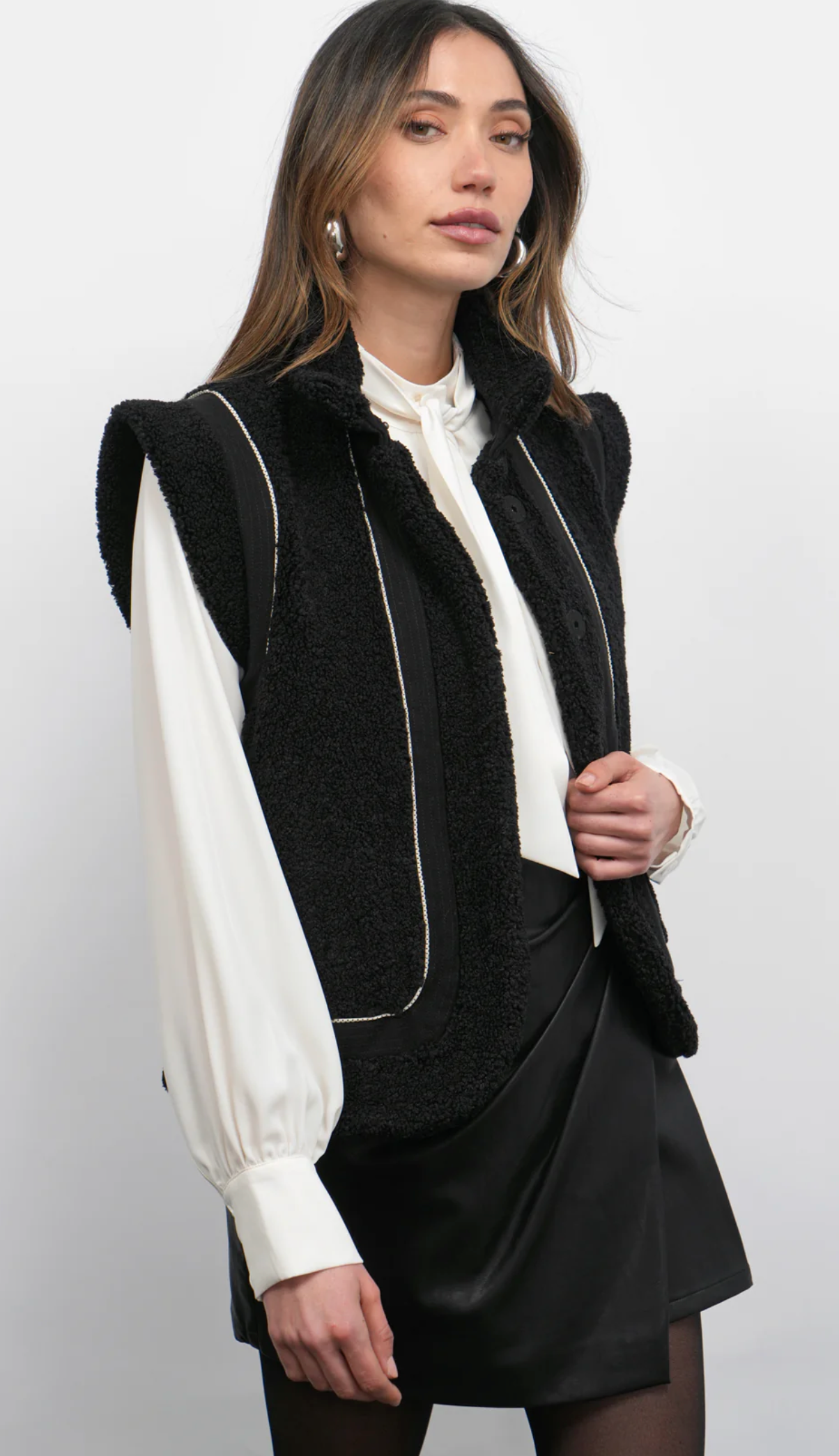 Rory Shearling Vest