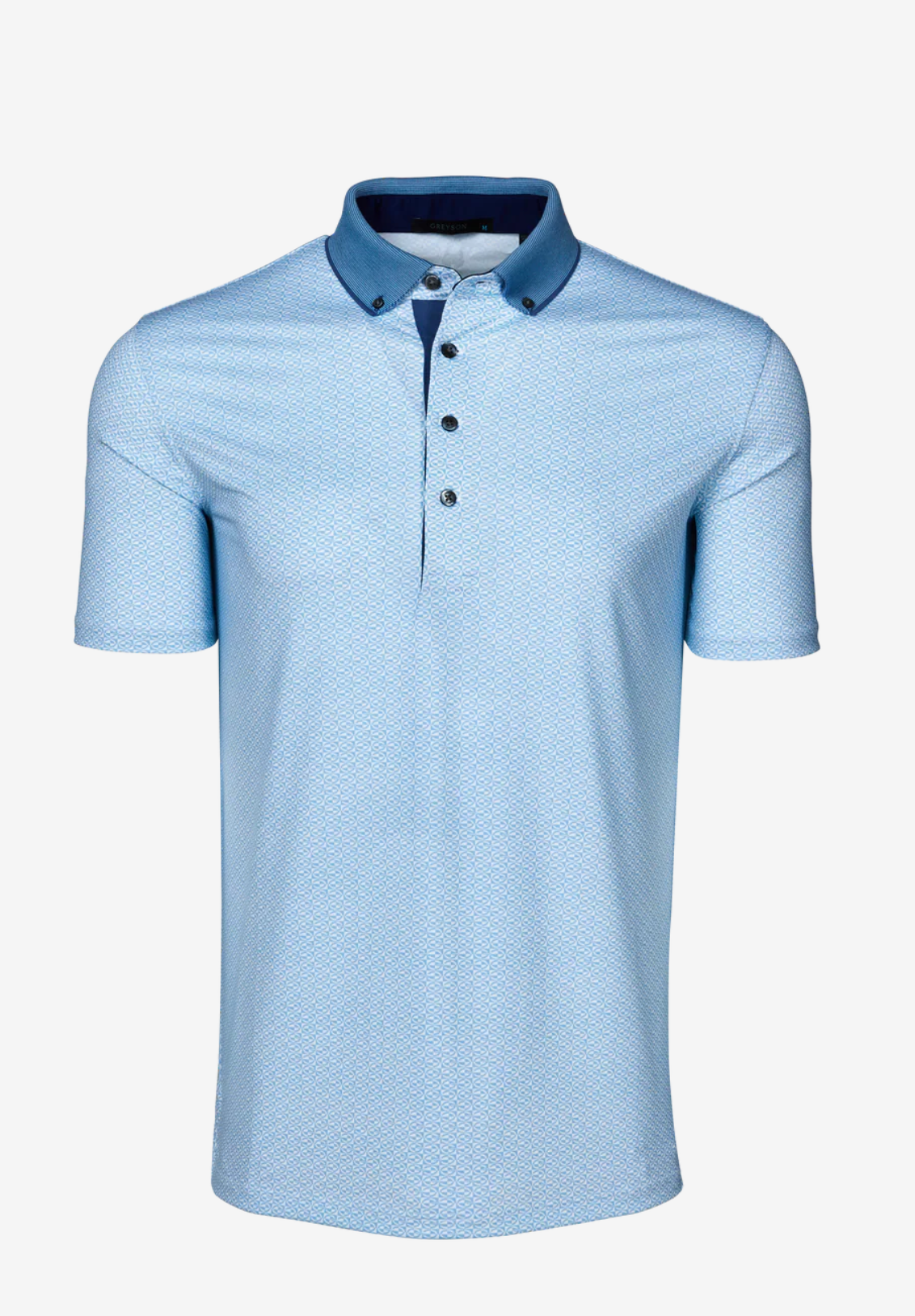 Guardian Short Sleeve Polo in Wolf Blue