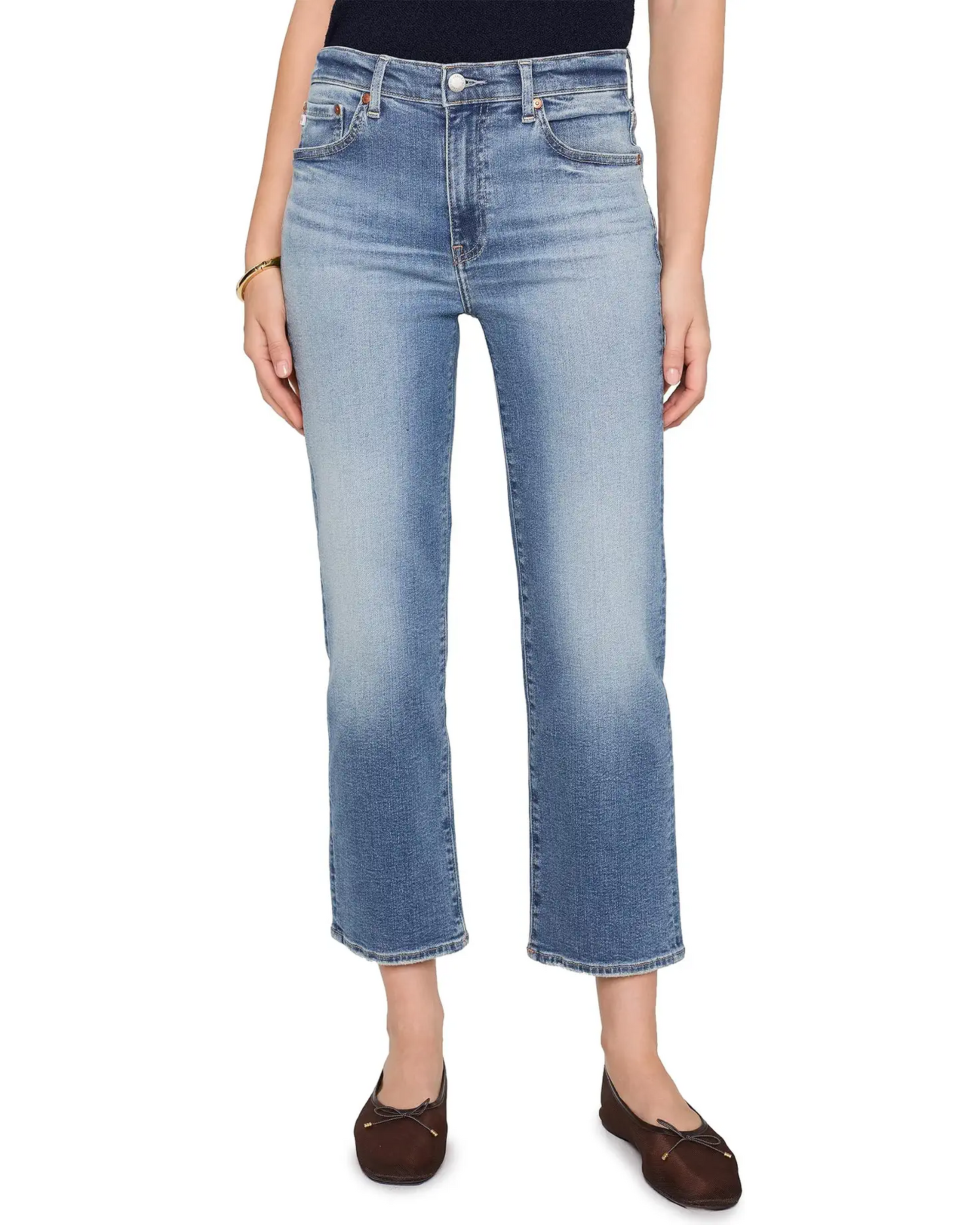 Brinley Crop Jean in 15 Years Bouquet