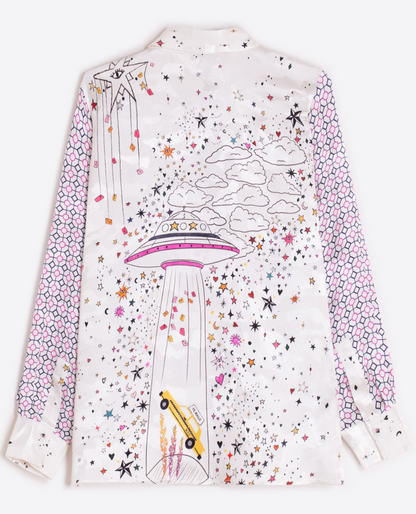 Shirt Isa Geometrico Onvi Jacq Print