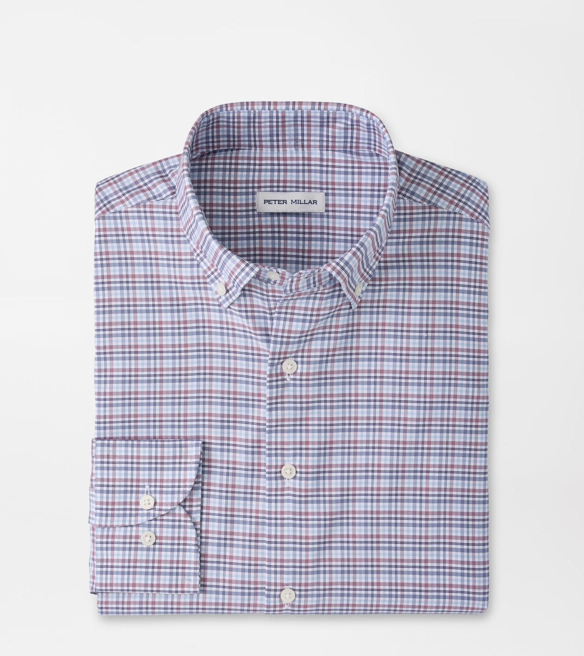 Peter Millar Wayne Performance Twill Sport Shirt