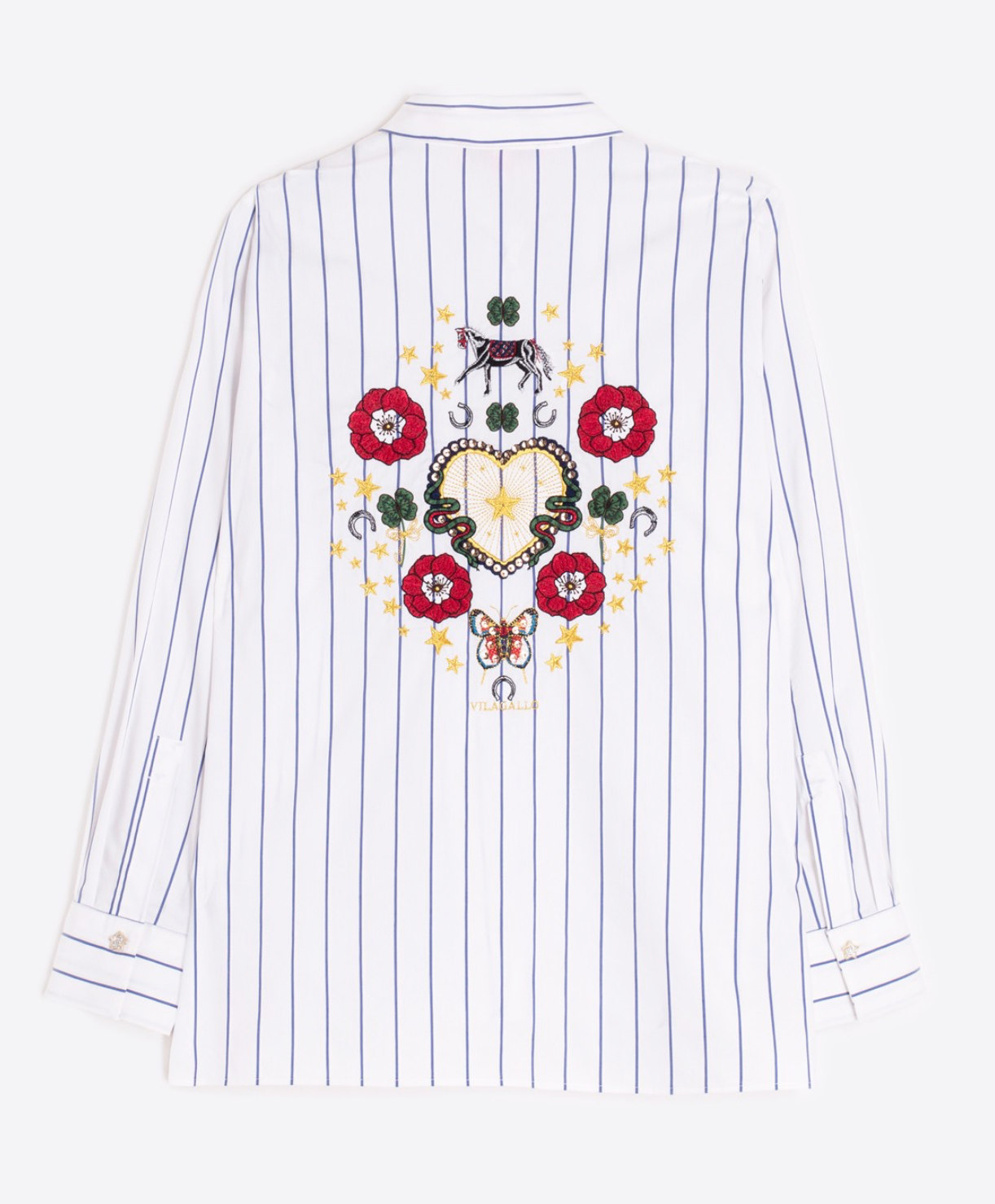 Shirt Isa Emb Raya Azul