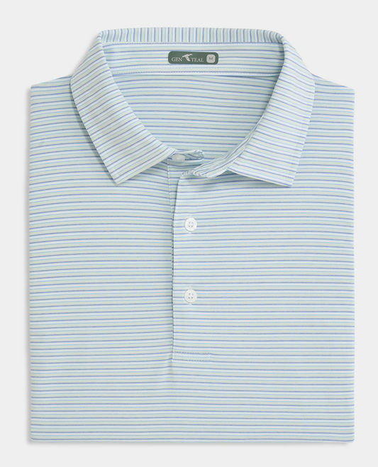 Neel Performance Polo in Sea Mist