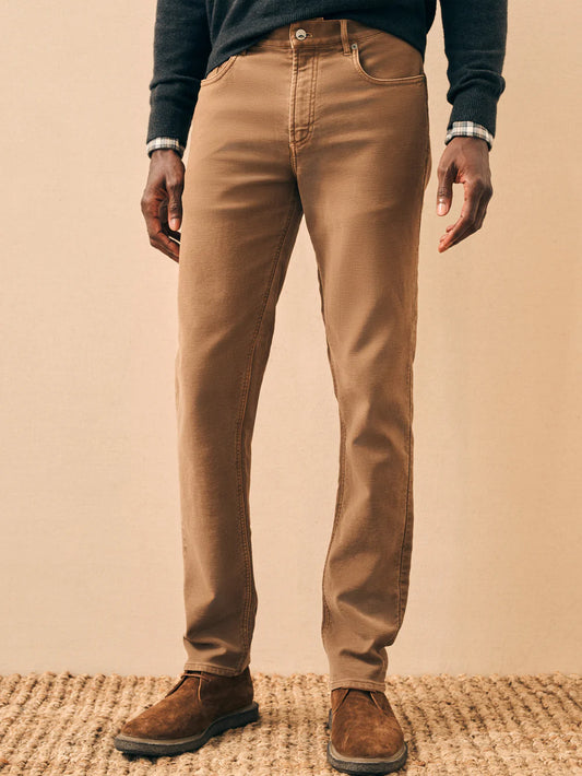 Stretch Terry 5-Pocket Pant