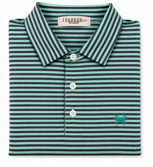The Forsyth Stripe Performance Polo