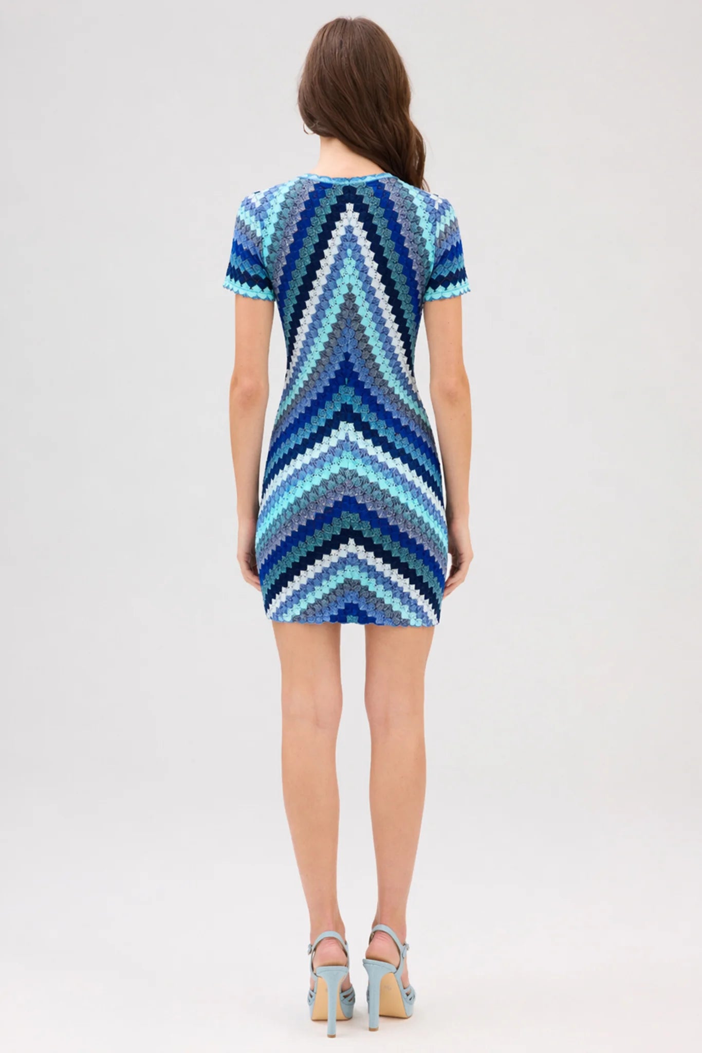 Aviva Dress in Mint Multi