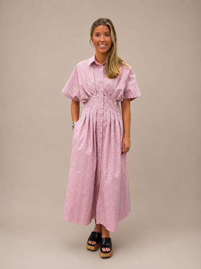 Floraine Dress in Pink