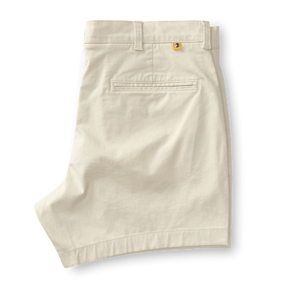 5" Gold School Chino Short in Stone