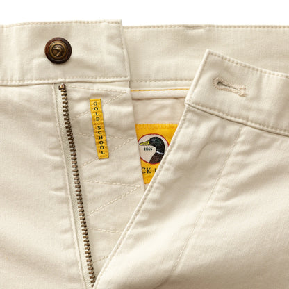 5" Gold School Chino Short in Stone