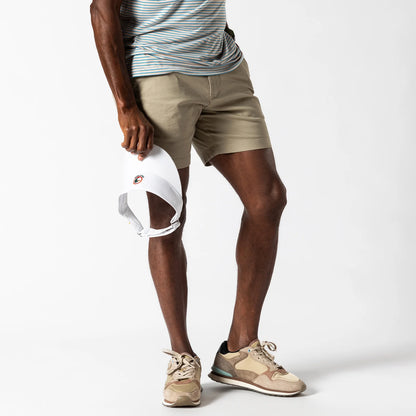 7" Gold School Chino Short in Khaki