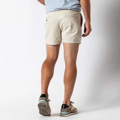 5" Gold School Chino Short in Stone