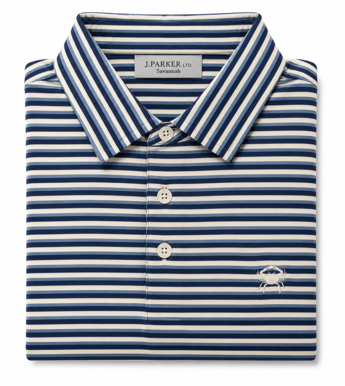 The Daffin Stripe Performance Polo