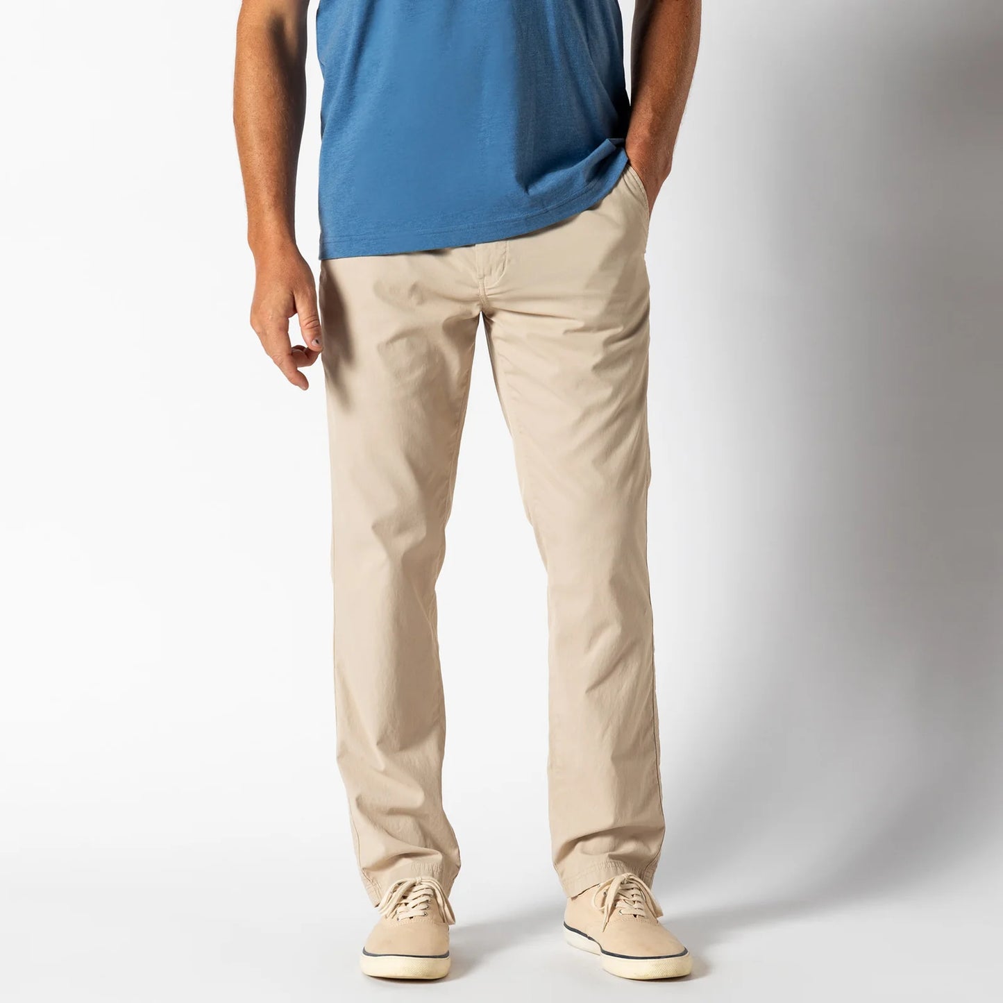 Harbor Performance Chino in Stone