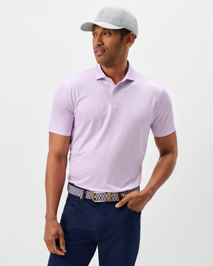 Performance Jersey Polo-Dot Neat