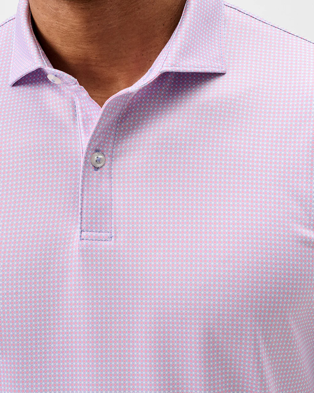 Performance Jersey Polo-Dot Neat