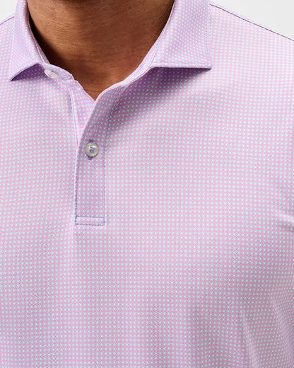 Performance Jersey Polo-Dot Neat
