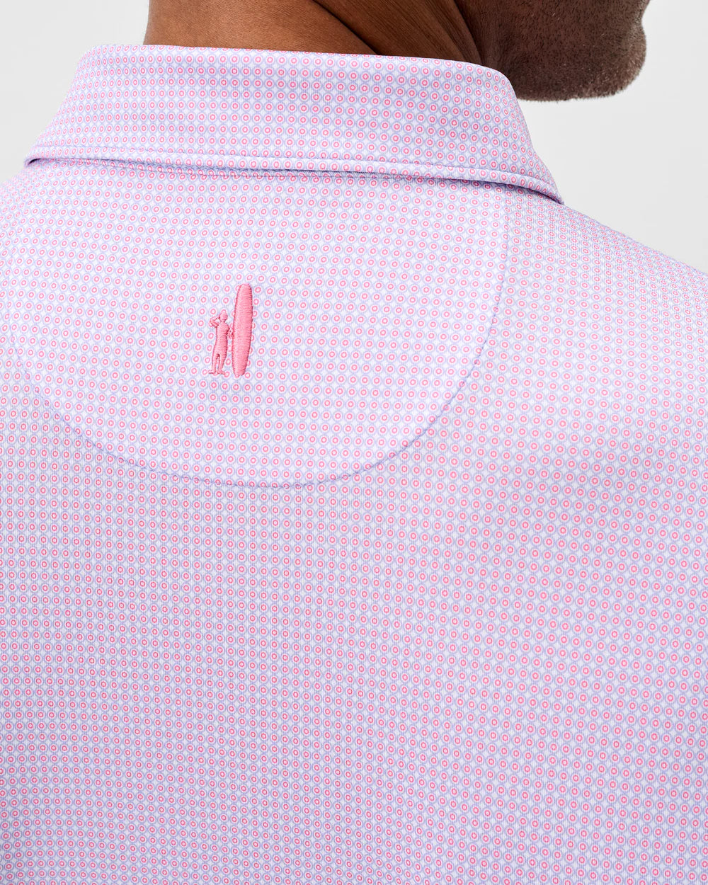 Performance Jersey Polo-Dot Neat