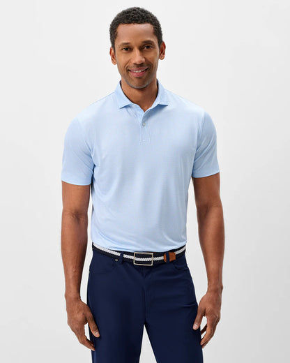 Performance Jersey Polo-Dot Neat