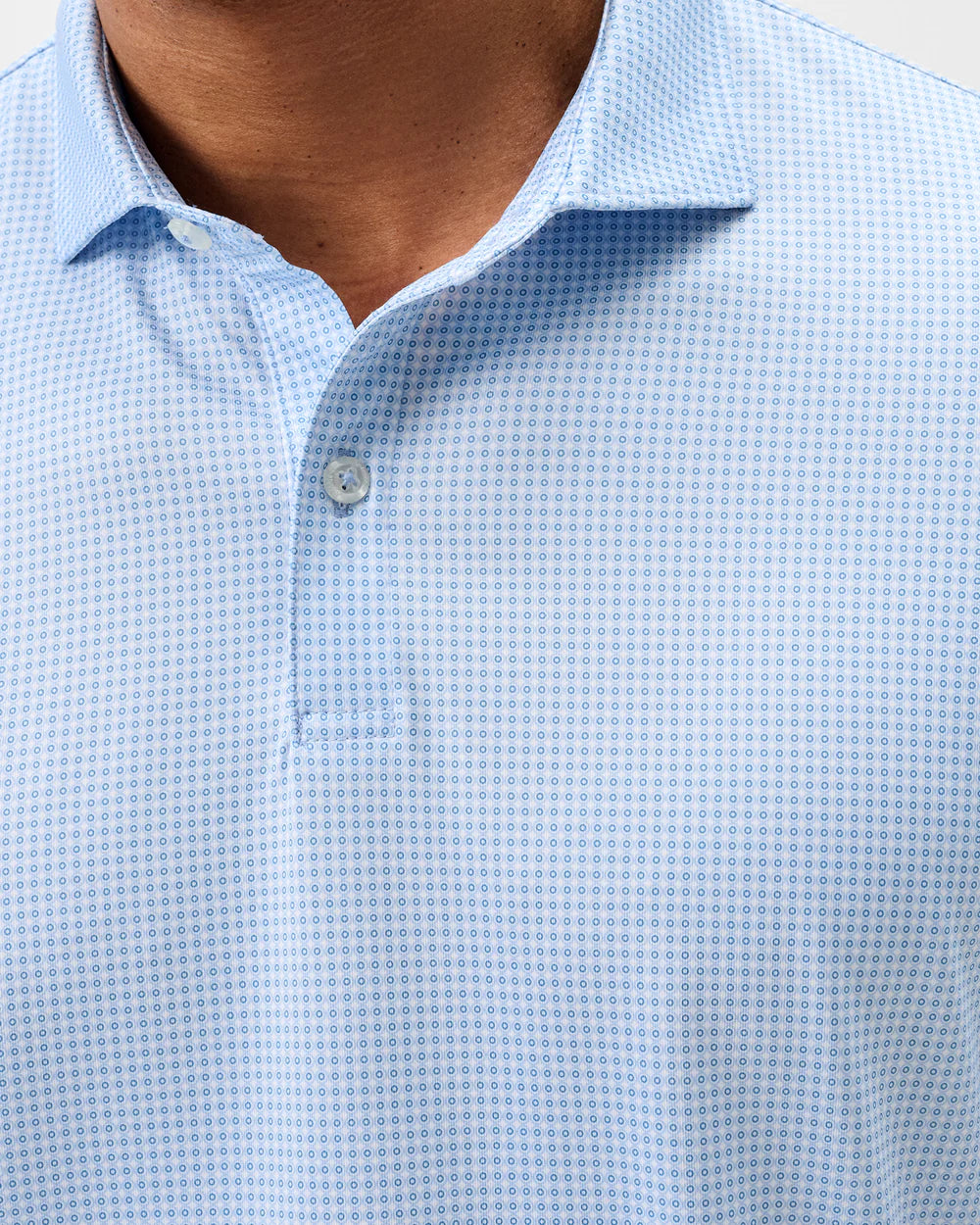 Performance Jersey Polo-Dot Neat