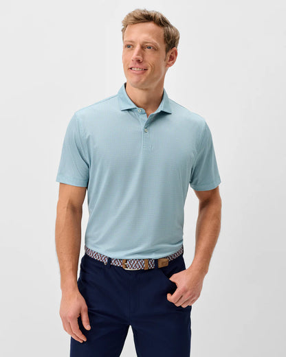 Performance Jersey Polo-Dot Neat