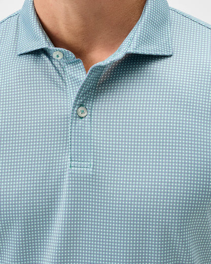Performance Jersey Polo-Dot Neat