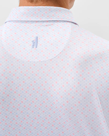 Performance Jersey Polo-Pip Floral