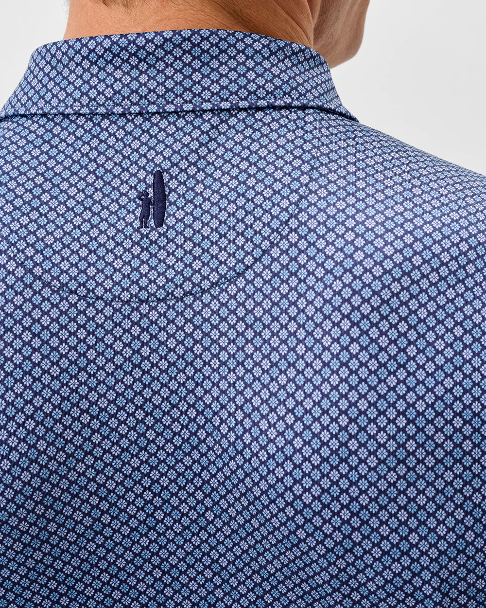 Performance Jersey Polo-Pip Floral