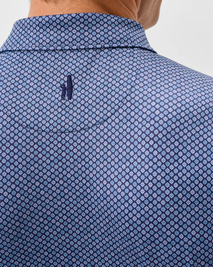 Performance Jersey Polo-Pip Floral