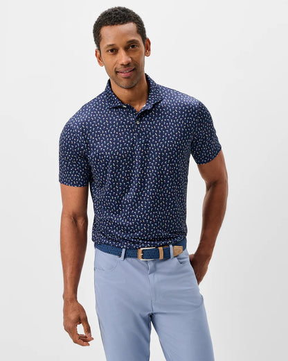 Performance Jersey Polo-Pop Tails