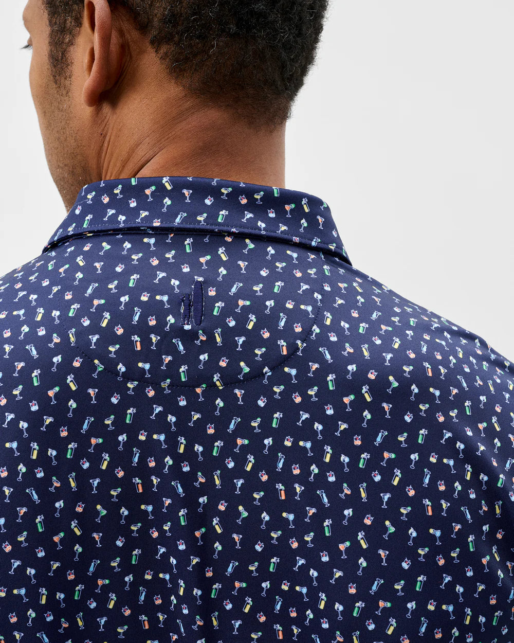 Performance Jersey Polo-Pop Tails