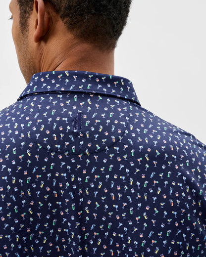 Performance Jersey Polo-Pop Tails