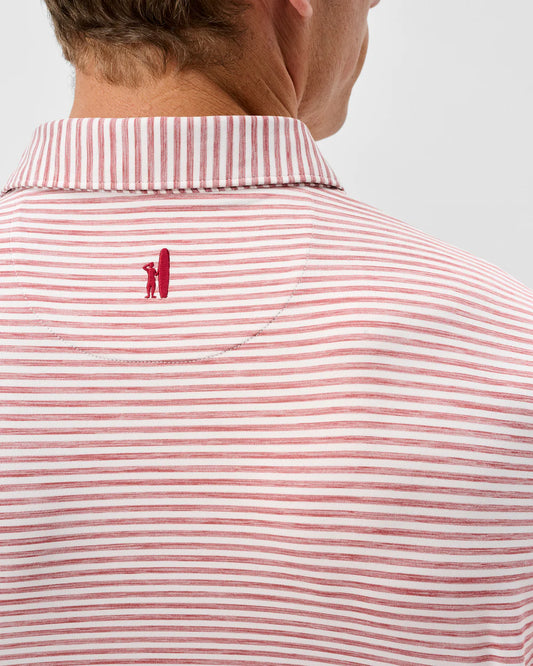 Performance Featherweight Polo-Seymour Stripe