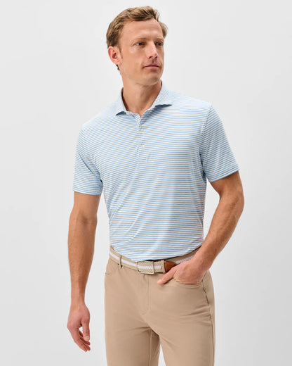 Performance Featherweight Polo-Seymour Stripe