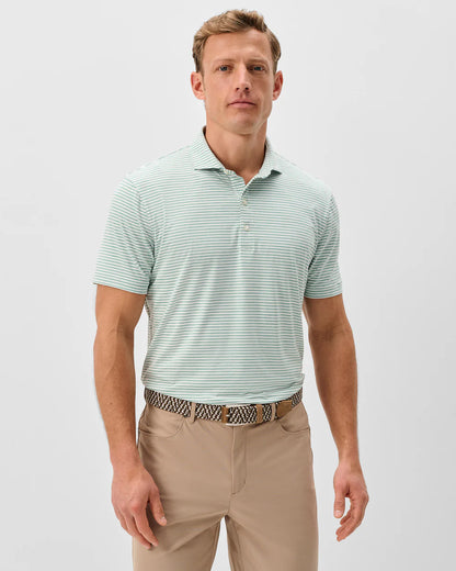 Performance Featherweight Polo-Seymour Stripe