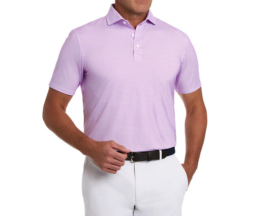 The Justice Shirt in Horizon Blue and Cabernet