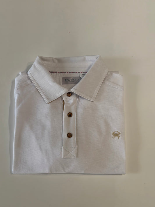 White and Khaki Polo