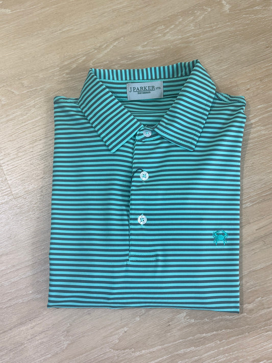 The Forsyth Stripe Performance Polo