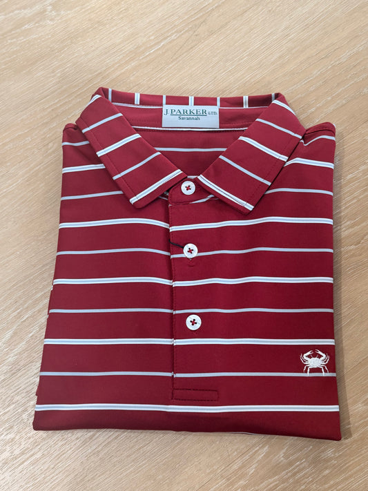The BC Stripe Performance Polo