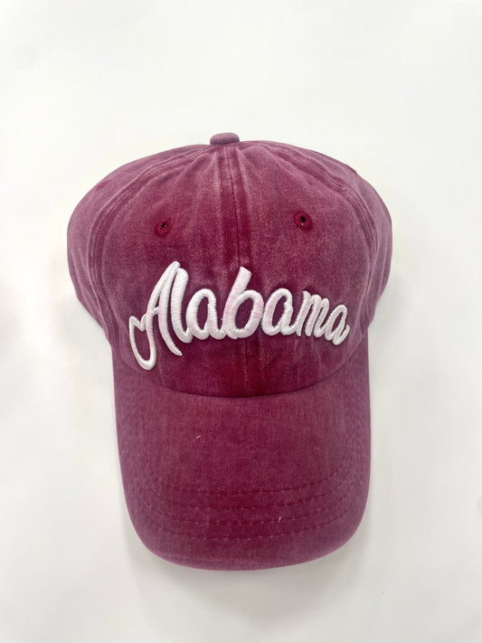 Alabama Embroidered Cap