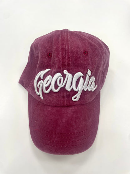 Georgia Embroidered Cap