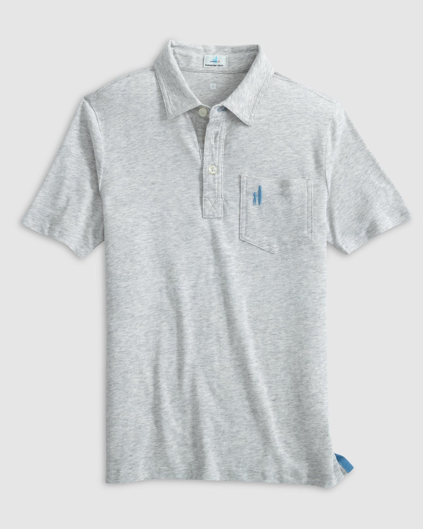 Youth Original 4-Button Polo - Heathered 2.0